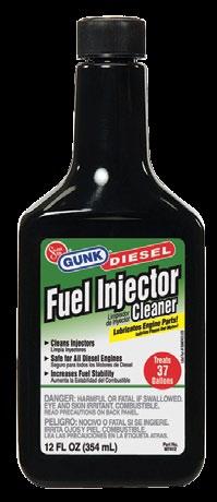 Cleans injectors & improves engine performance. Increases fuel filter life. Passes Cummins L10 tests at superior rating.