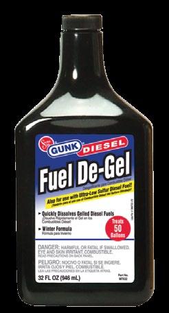 Diesel Additives Diesel Fuel De-Gel & Conditioner Diesel-Tone Conditioner Premium Diesel Fuel Anti-Gel with Conditioner A unique blend of solvents & special additives.