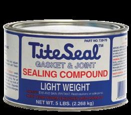 Sealing Compounds Tite Seal Light Weight Sealing Compound Tite Seal Medium Weight Sealing Compound Tite Seal No.