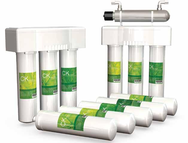 Ck-Line Ck-line filters CK Domestic filtration system. Domestic filtration systems with single-use Ck-type bayonet filters.