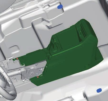 Illustration 9 (11) Remove the console box ASSY (models with hand brake) (Illustration 9).