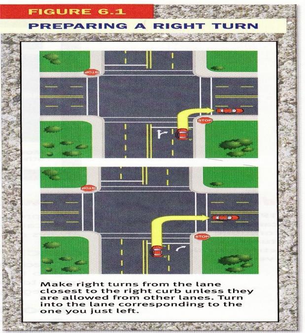 Drivers must understand the increased risk of crossing multi-lane traffic at intersections controlled either by stop signs or traffic signals.