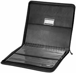 00 ea University Series Soft-Sided Portfolios Made of durable water-resistant nylon, this portfolio features a smooth nylon zipper, an adjustable, removable black shoulder