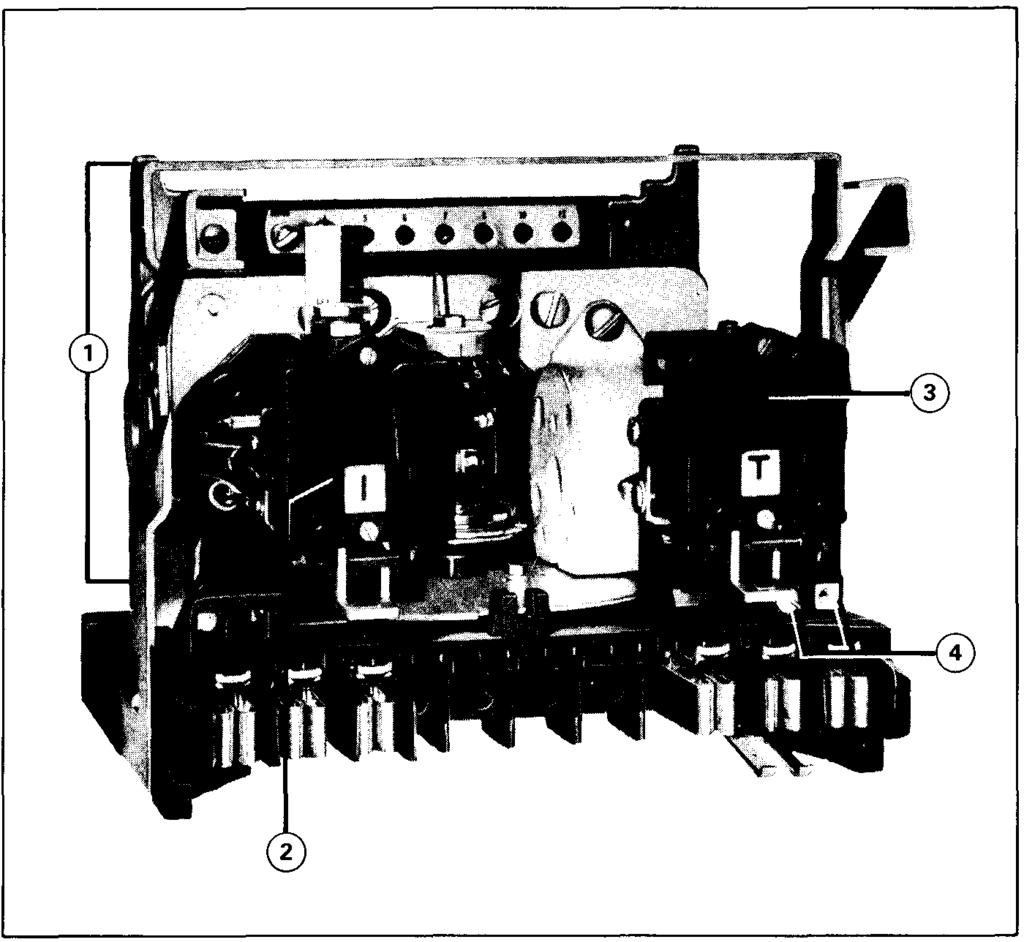 ac tripping, using the output of a current transformer to energize the circuit breaker trip coil. Under normal conditions, the normally closed contacts of the relay shunt the breaker trip coil.