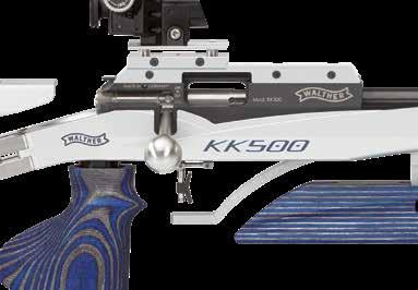 KK500 ADVANTAGES FOR CHAMPIONS HIGHLIGHTS MADE BY WALTHER. The name Walther also stands for innovation and perfection when it comes to small-bore rifles.