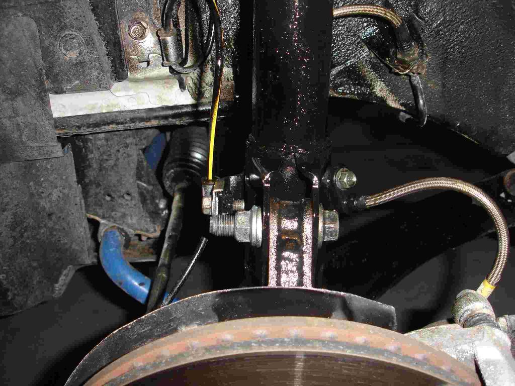 Before removing any part of the factory suspension we recommend marking the camber bolts before removal in order to return the car close to the same camber settings when reinstalling the COBB springs.
