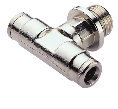 How To Specify Specifications ISO G Swivel Male Side Tee A tube CAUTION: Swivel adapters are not suitable for use in continuously rotating or gyrating applications.