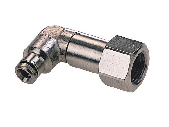 How To Specify Specifications Female Adapter Extended Swivel Male Elbow NPT 1/8" 1/8 124260118-618 1/8" 1/4 124260128-618 5/32" 1/8 124260218-618 5/32" 1/4 124260228-618 1/4" 1/8 124260418-618 1/4"
