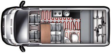 This premium panel van includes four patented features, four detailed solutions to win you over that are only found in a Westfalia.