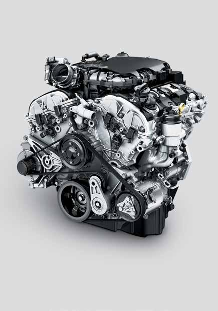 Spark Ignition Direct Injection (SIDI) enhances both performance and fuel efficiency. 2.5L 4-CYLINDER ENGINE.
