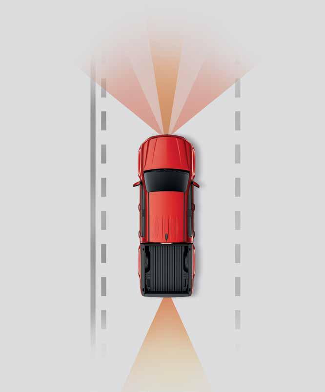 SAFETY AVAILABLE LANE DEPARTURE WARNING AVAILABLE FORWARD COLLISION ALERT AVAILABLE LANE DEPARTURE WARNING THE MOST ADVANCED SAFETY PACKAGE OF ANY MIDSIZE PICKUP. TRAVEL WITH CONFIDENCE.