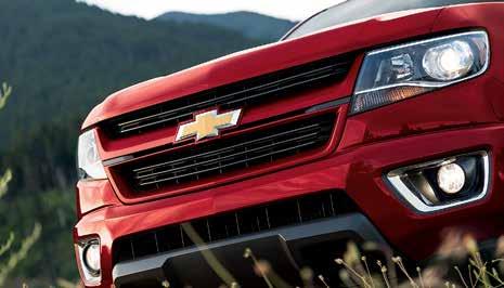 ACCESSORIES 1 2 3 CUSTOMIZE YOUR COLORADO WITH AVAILABLE CHEVROLET ACCESSORIES. 1. Take two bikes along with easy-to-use tiered cross rails.