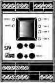 Instruction Manual April 2017 OCX 8800 Figure B-3. SPA Jumper and Dip Switch Settings NOTICE REMOVE THIS PANEL FOR SERVICE ACCESS. STATIC SENSITIVE.