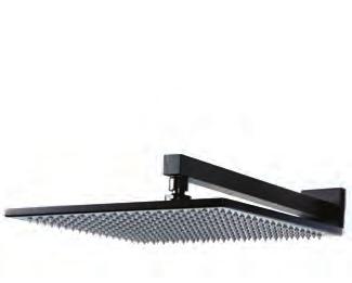 5m Flexible ISO black hose Ceiling Shower MA0402