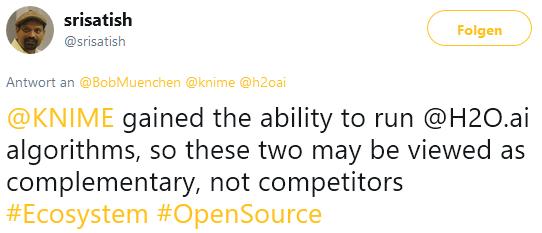 ...Talking about Gartner......KNIME's unwavering commitment to opensource.