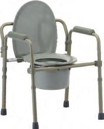 COMMODES COMMODES Bedside Commode 8450 Padded Drop-Arm Commode 8901W