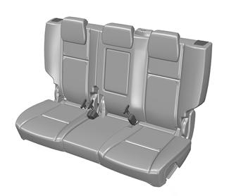 It is essential to replace the entire assembly after it has been worn in a severe impact even if damage to the assembly is not obvious. Never use a seatbelt for more than one person.