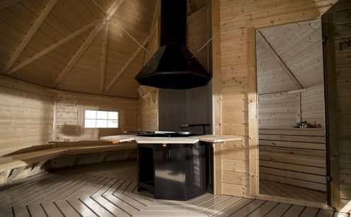 Sauna cabin (m²) 16.5 Saunas 4000 mm 1410 mm 16.