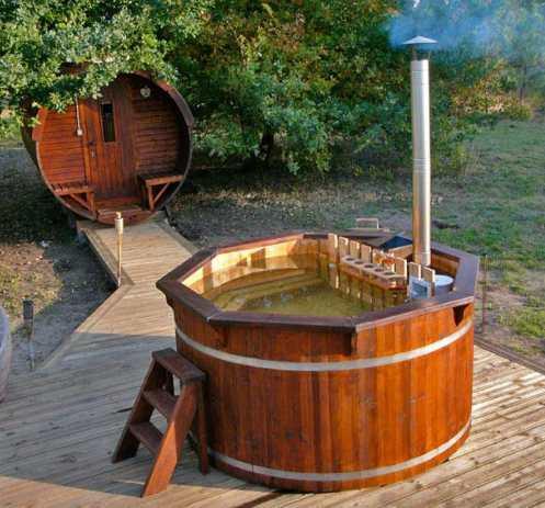 Hot tubs Hot tubs Wooden 1050 mm 2390 mm 1.5 m 1.9 m 2.