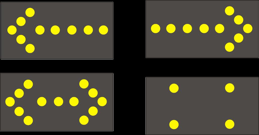 Transition Area Flashing Arrow Panels