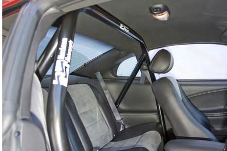 NOTE: Roll bar padding must be