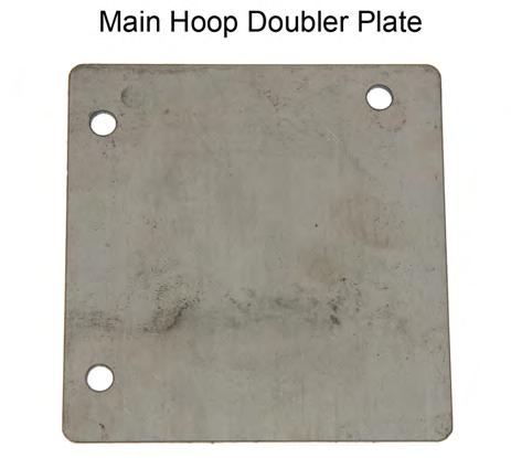 (MMRB-7 2 ONLY) Rear Support Doubler Plate (D & P) 2