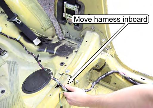 Use the provided zip-tie to hold the two halves of the carpet together.