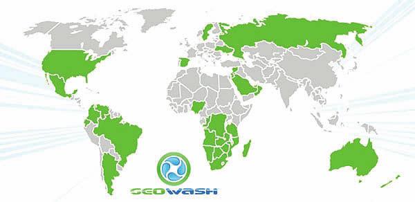 Geowash s revolutionary concept and business model has been successfully implemented in over 35 countries around the world.