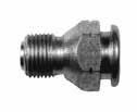 Grease Accessories 1/4 in Tapered Thread-Forming Grease Fittings, 10,000 psi (690 bar) (steel; ball check) Shank 110703 13/64 1/4-28 straight 110705 13/64 1/4-28 90 angle Drive-Type Grease Fittings