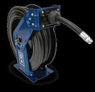 XD 30 DEF Hose Reels Features and Benefits For use with SD and LD pumps (LD pump with manual nozzle only) Stainless steel fluid section with open porting ensures high fluid flow with minimal pressure