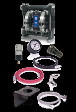 Anti- Freeze Washer Fluid Diaphragm Pump Packages Pre-Mixed Windshield Wash Solvent and Coolant Dispense