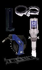 LD Series 3:1 Oil Pump Packages Oil Gear Lube ATF Deluxe Stationary Oil Packages Tote Deluxe packages include SD Series hose reel.