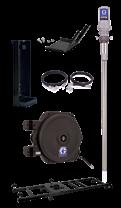 LD Series 5:1 Oil Pump Packages Oil Gear Lube ATF Stationary Oil Packages Tote Standard packages include LD Series hose reel.