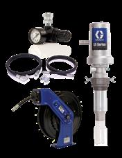 Oil Gear Lube ATF LD Series 5:1 Oil Pump Packages Deluxe Oil Packages Tank Mount Deluxe packages include SD hose reel, air and fluid
