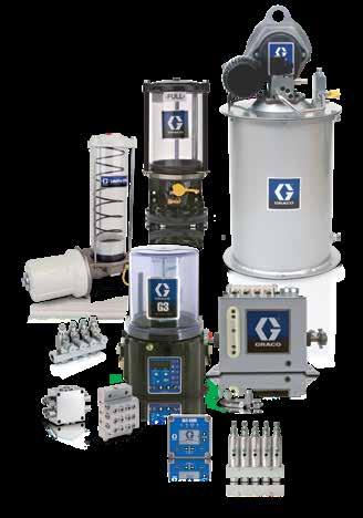 Graco automatic lubrication solutions give you the ultimate machine performance by lubricating key wear points the right amount of lubricant, at