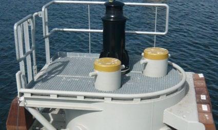 Capstans CAPSTANS Capstans are used for safe and efficient handling of the mooring lines.