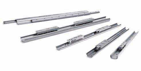 1 Product explanation Product explanation X-Rail: Corrosion resistant or zinc-plated steel linear bearings Fig.