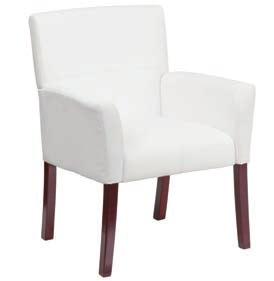 Stage Chair - White 27 L x 23 D x 35 H F-1