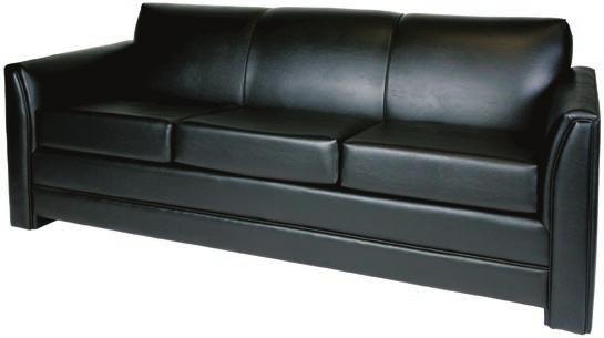 D x 32 H C-1 Sofa - Black