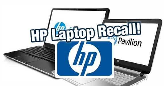 HP s 50,000 laptop recall