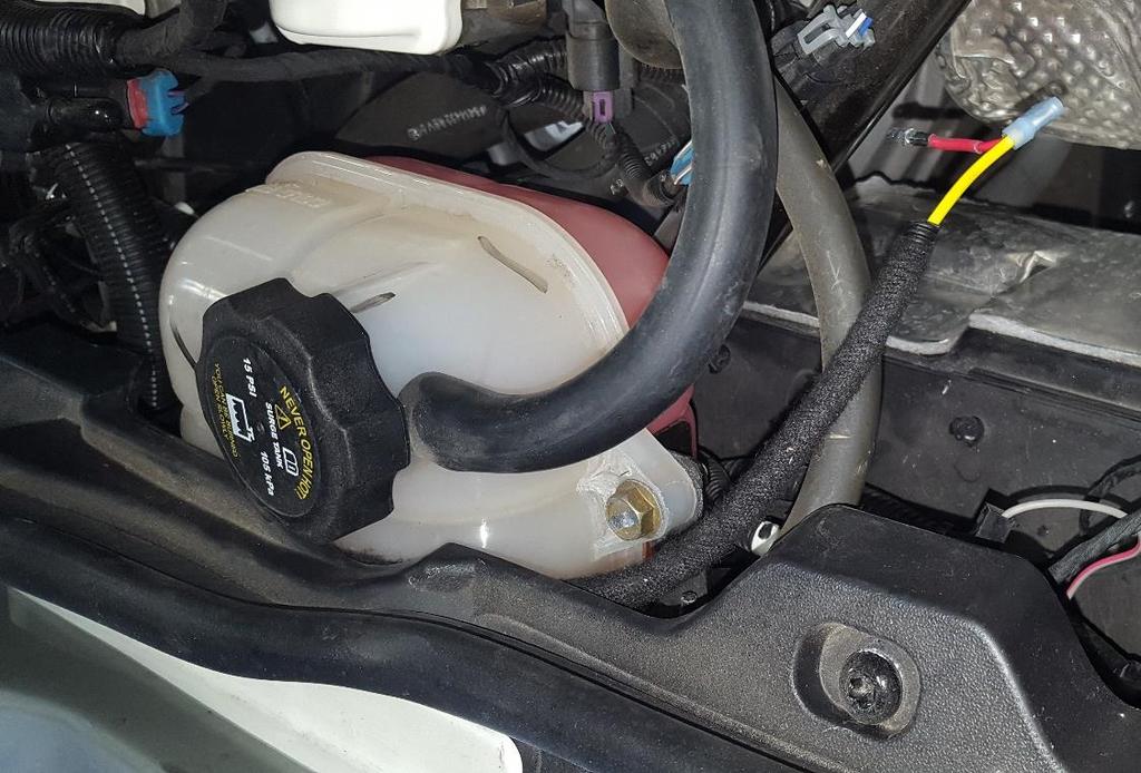 Step 7 Connect Key-on ignition source wire to glovebox charger plug The fuse block it uses the