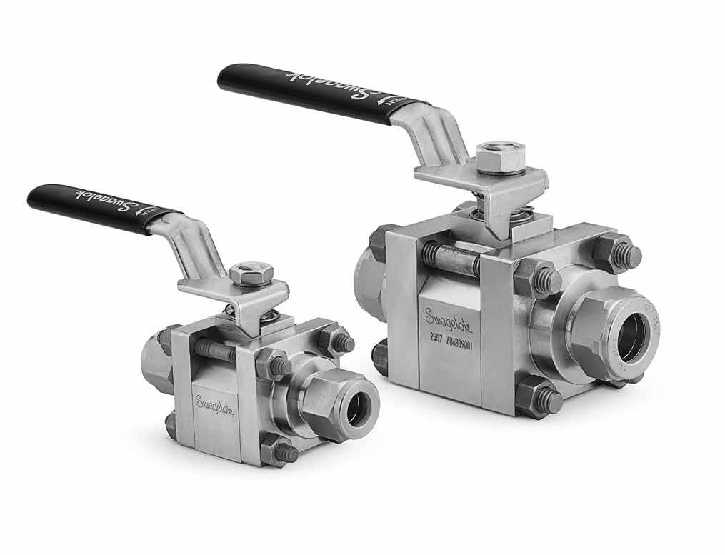 www.swagelok.com Special Alloy Ball Valves 60 Series 3/8 to 1 in.