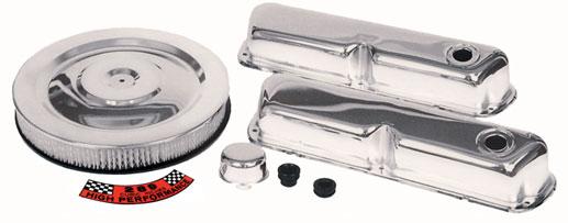 95 6582-AK 6582-BRK 6A527-R 6582-BRK Kit, 4 chrome plated acorn nuts. Use with aluminum valve covers.......... kit 9.50 Kit, 4 chrome plated washers.