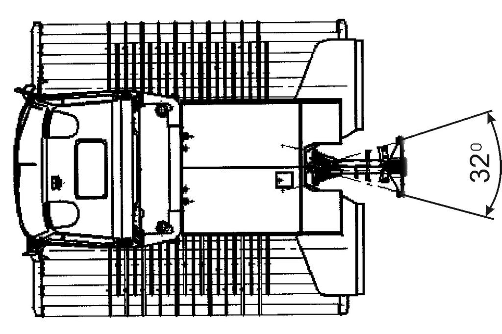 Attachment weights, towing hitch Permissible towed weight Max. towed weight 2000 kg. Max. off-centre angle for descents 16 0 to left or right.