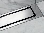 76 DESIGN OPTIONS WITH FRME 12 B Brushed Polished Model Structural Visual Drain Stainless Steel Panel Brass Panel opper