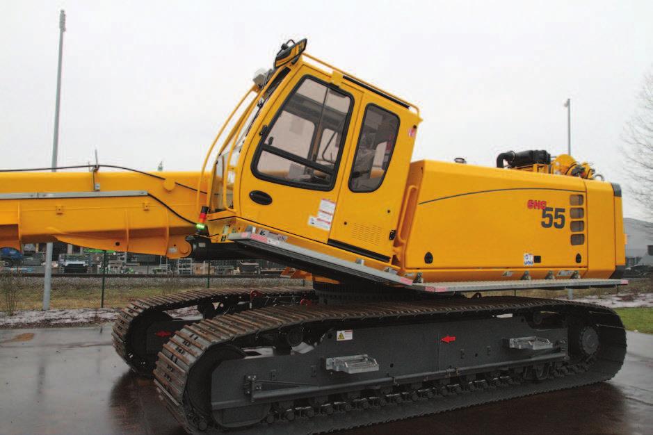 GROVE GHC55 A compact powerhouse, the GHC55 transports to the job site on one truck, with low gross vehicle weight and ground-bearing pressure and a boom measuring 9, m -, m ( ft 0 in 99 ft 9 in).
