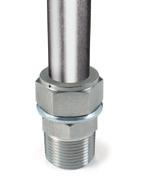 SOP OLLR L-LOK ssembly Instructions - Stop ollar inch inch mm 1/4.69 17.5 3/8.84 20.6 1/2 1.10 27.0 3/4 1.31 33.3 1 1.68 42.7 1. Remove the nut and ferrules from the fitting. 2. Insert the stop collar.