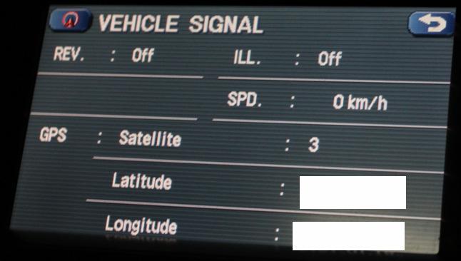 Take it for a test drive, STRICTLY BEFORE DRIVING, Press MENU then go to NAVIGATION SETUP then select NAVIGATION INFORMATION then select VEHICLE SIGNAL. Notice on the right it says SPD.