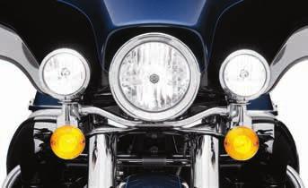 HEADLAMP MODULATION KIT (DYNA WIDE GLIDE SHOWN) E. INDEPENDENT CONTROL AUXILIARY LAMP WIRE HARNESS KIT Maximize your nighttime view down a lonely stretch of back road.