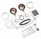68000051 on Fat Boy and Slim models. Kit includes fasteners, wiring and windshield mounting hardware.